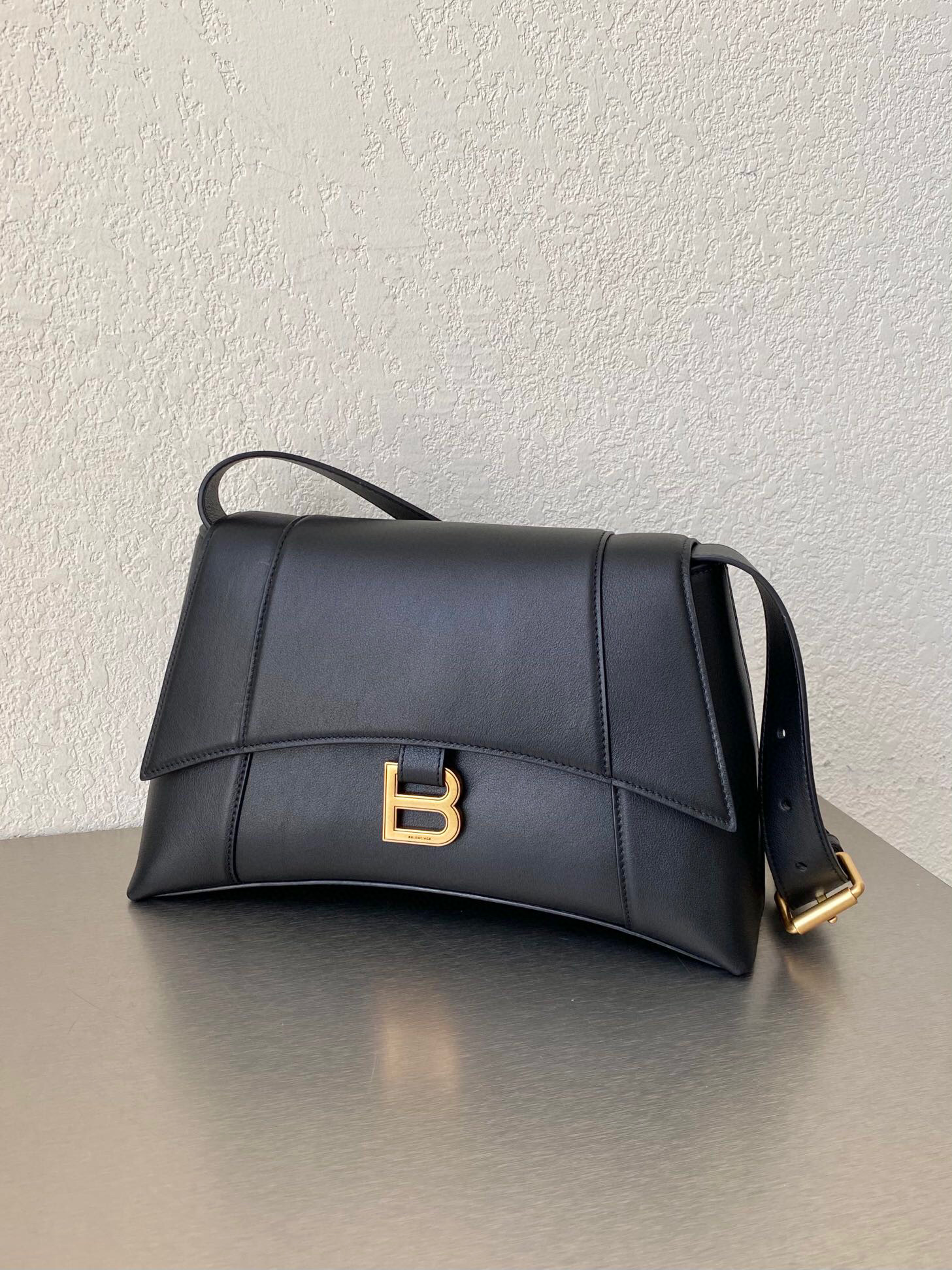 발렌시아가 Balenciaga 671353 Downtown 스몰 숄더 백 에 대한 여성 에 30cm
