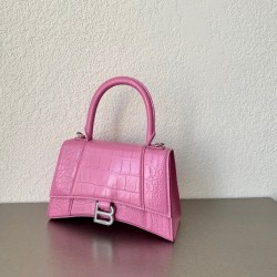 발렌시아가 Balenciaga 5935461 Hourglass 스몰 핸드백 23cm