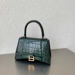 발렌시아가 Balenciaga 5935461 Hourglass 스몰 핸드백 23cm