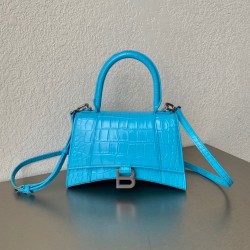 발렌시아가 Balenciaga 5935461 Hourglass 스몰 핸드백 23cm