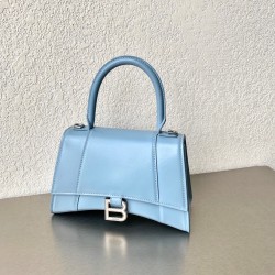 발렌시아가 Balenciaga 5935461 Hourglass 스몰 핸드백 23cm