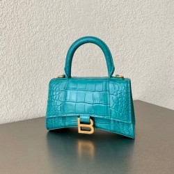 발렌시아가 Balenciaga 5928331 Hourglass XS 핸드백 19cm