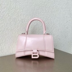 발렌시아가 Balenciaga 5928331 Hourglass XS 핸드백 19cm