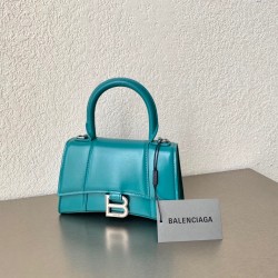 발렌시아가 Balenciaga 5928331 Hourglass XS 핸드백 19cm