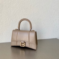 발렌시아가 Balenciaga 5928331 Hourglass XS 핸드백 19cm