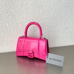 발렌시아가 Balenciaga 5928331 Hourglass XS 핸드백 19cm