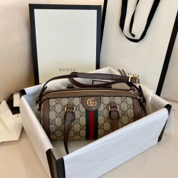 구찌 Gucci 602577 Ophidia [오피디아] GG 스몰 보스턴 백 25.5cm