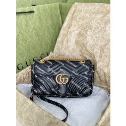 구찌 Gucci X Balenciaga 443497 [GG 마몽] 해커 프로젝트 스몰 핸드백 26cm