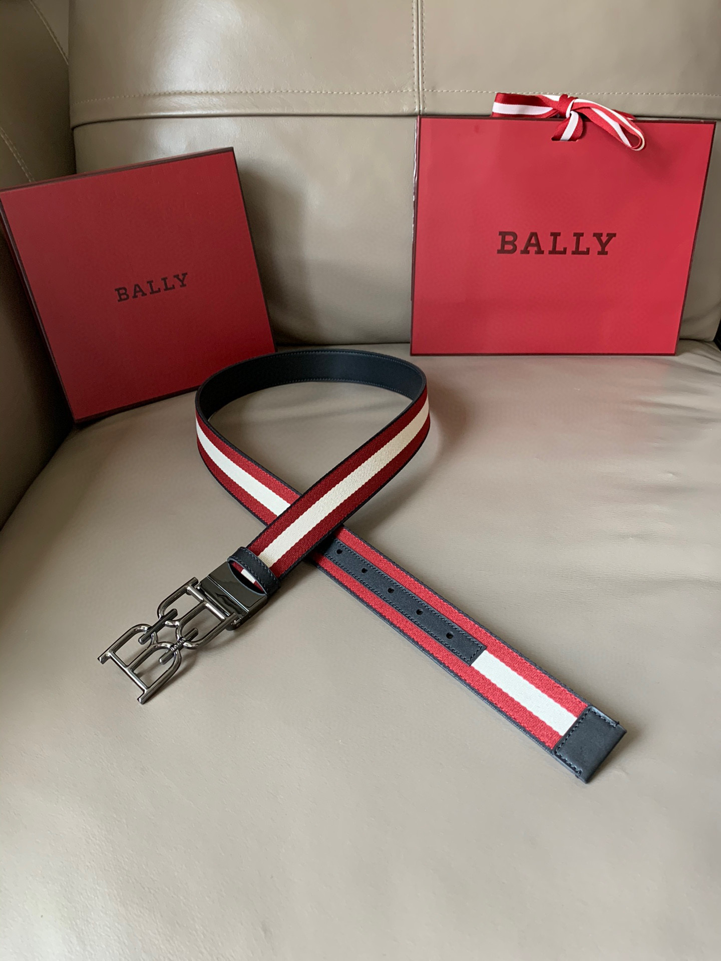 발리 BALLY 벨트 34mm