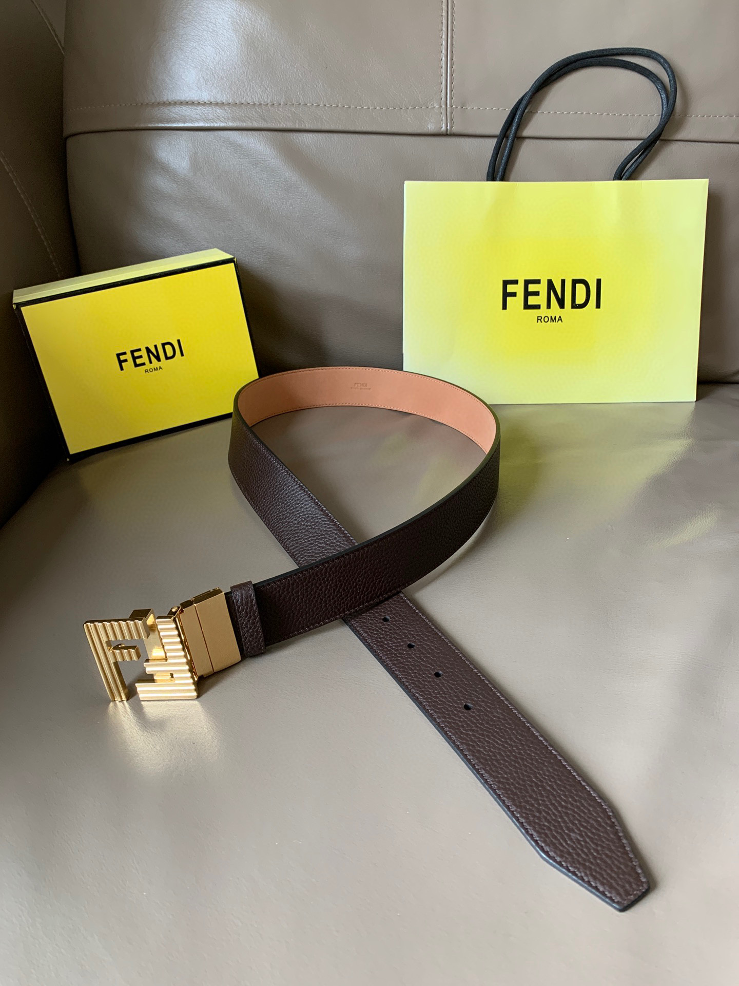 발펜디 FENDI 벨트 34mm