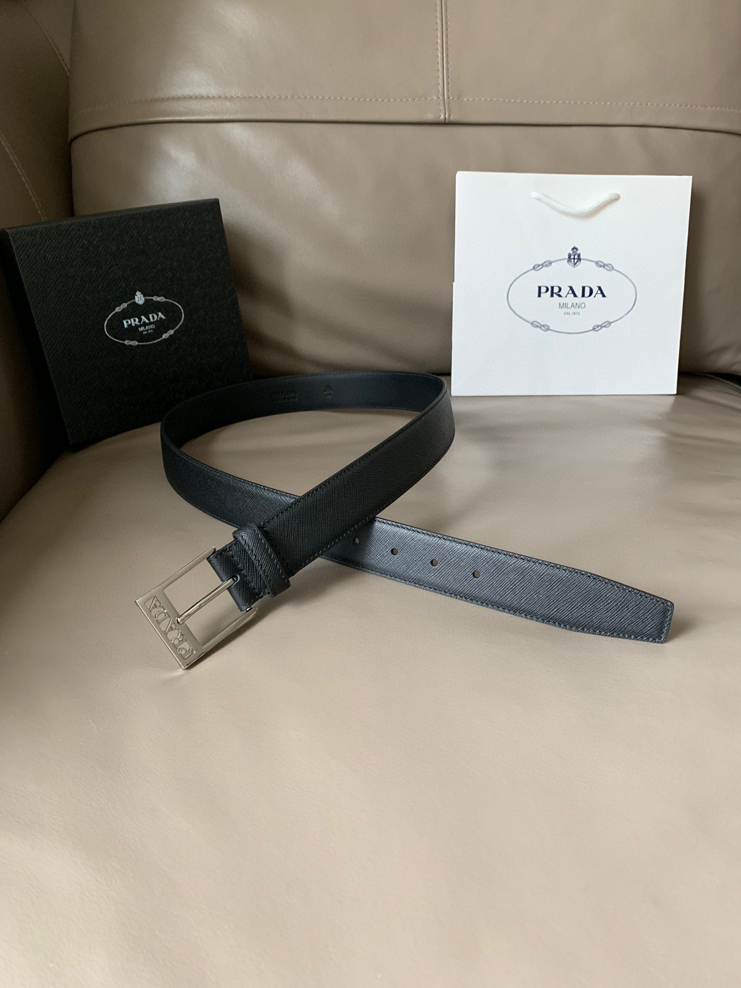 프라다 Prada 벨트 34mm