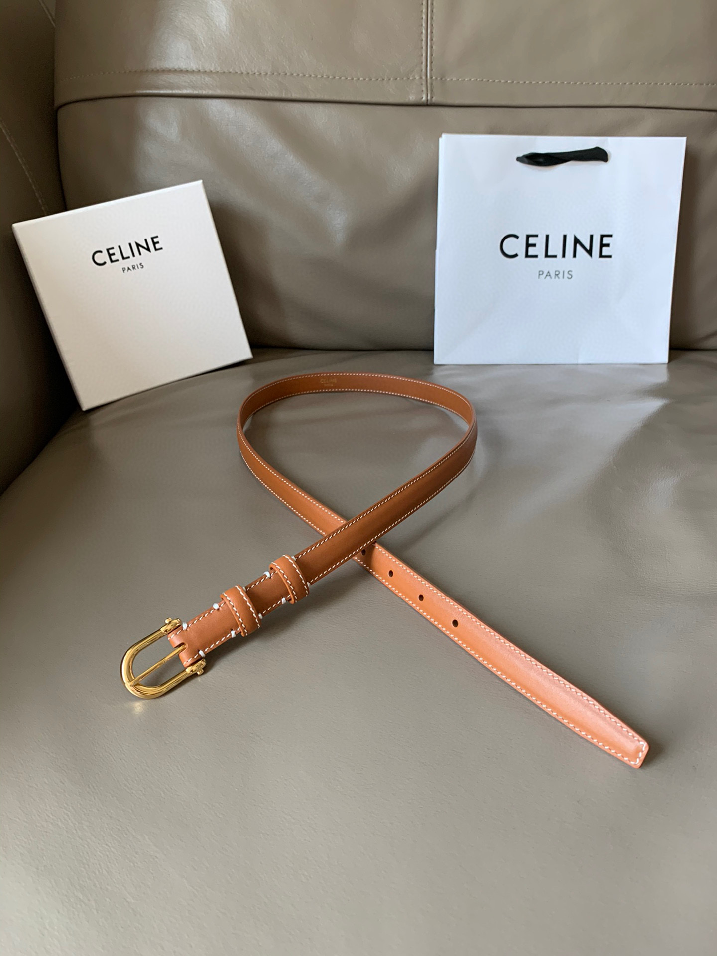 셀린느 CELINE 벨트 18mm