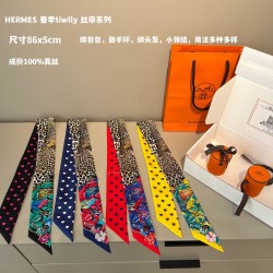 에르메스 Hermes 실크 86*5cm