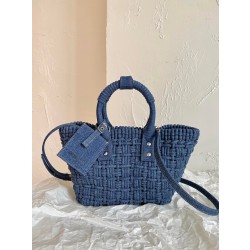 발렌시아가 Balenciaga BISTRO XS 스트랩 671342 블루