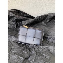 보테가베네타 Bottega Veneta 지퍼 카드 케이스 651393 블랙