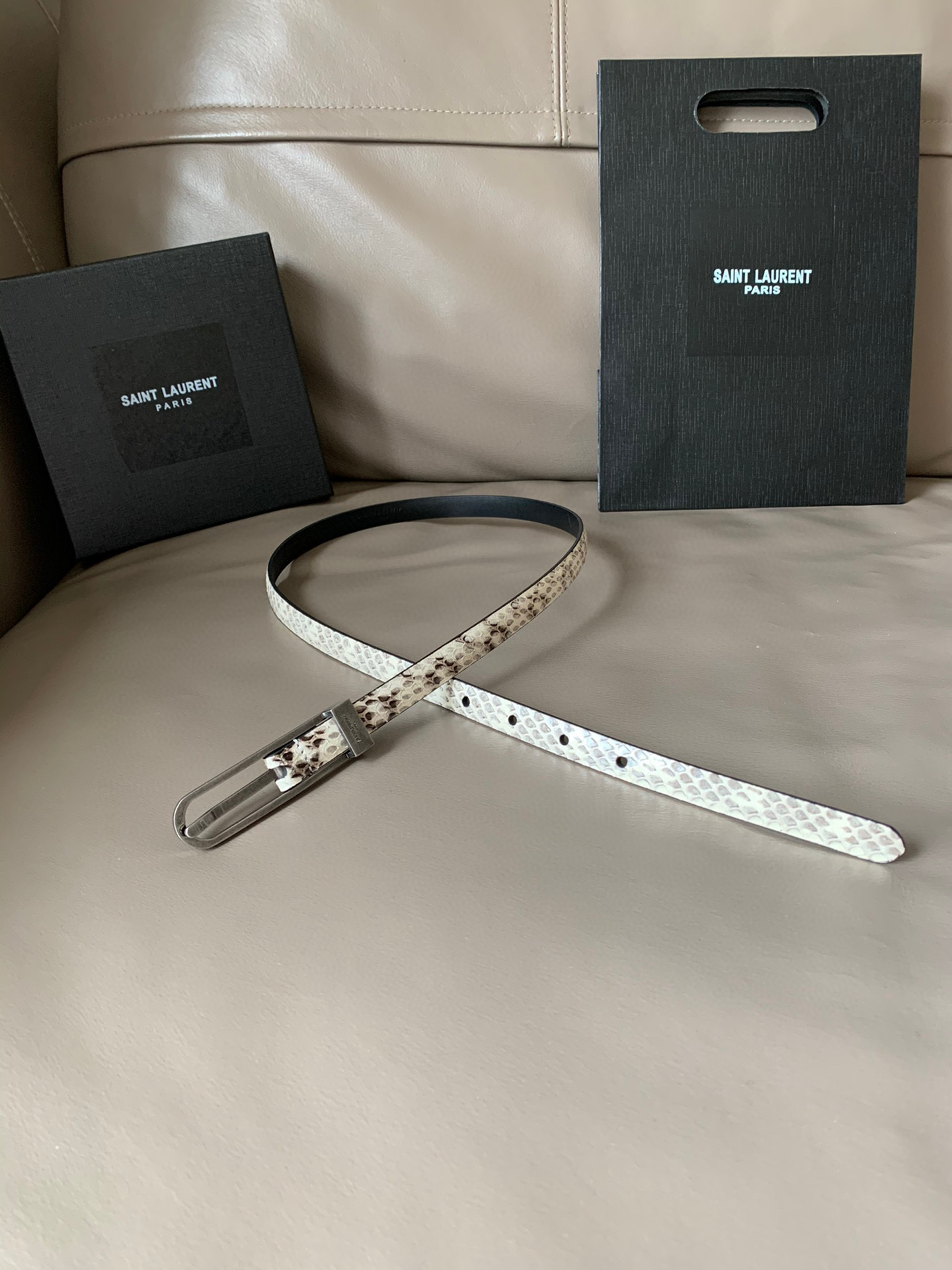 생로랑 Saint Laurent 벨트 15mm