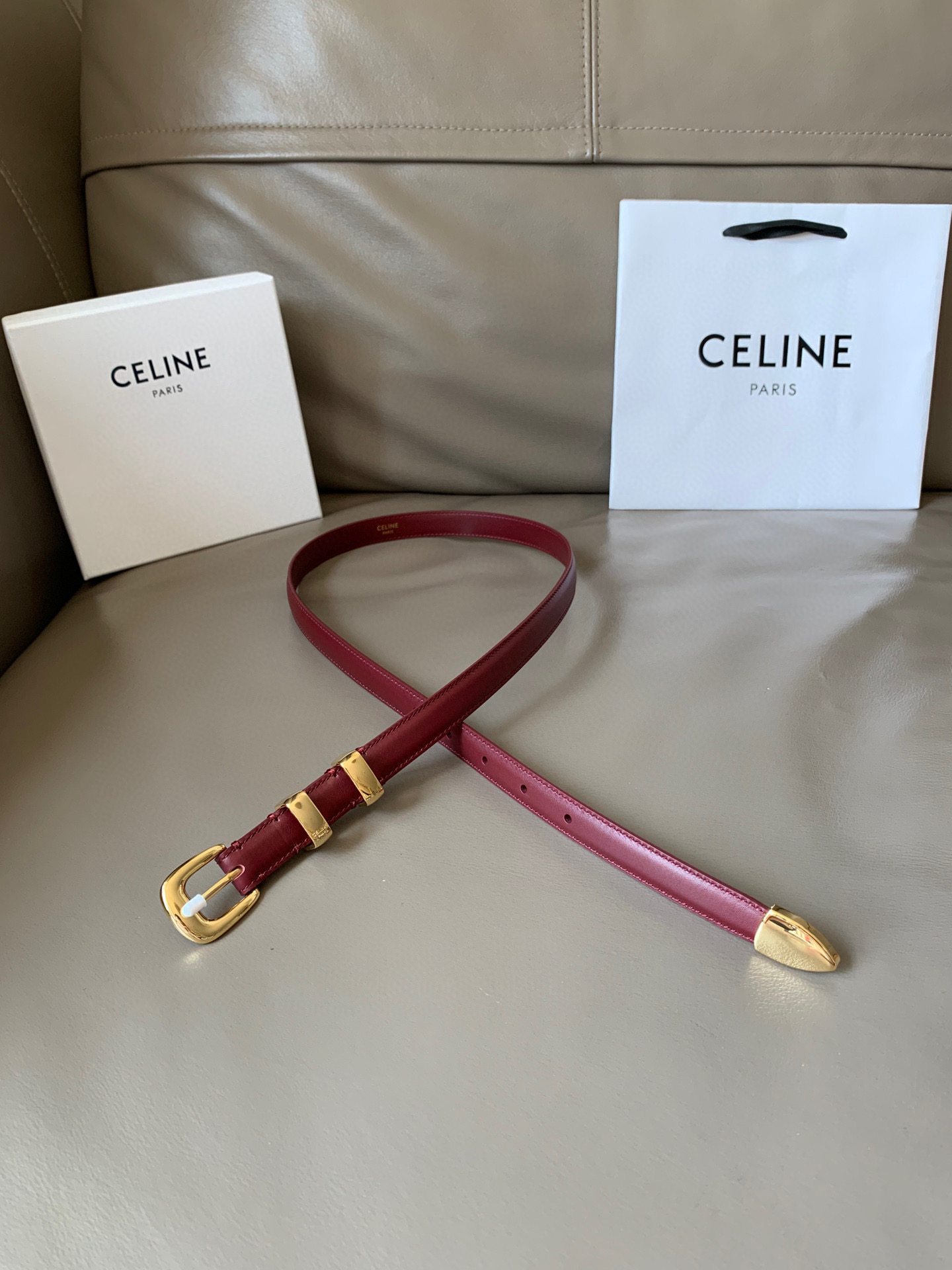 셀린느 CELINE 벨트 18mm