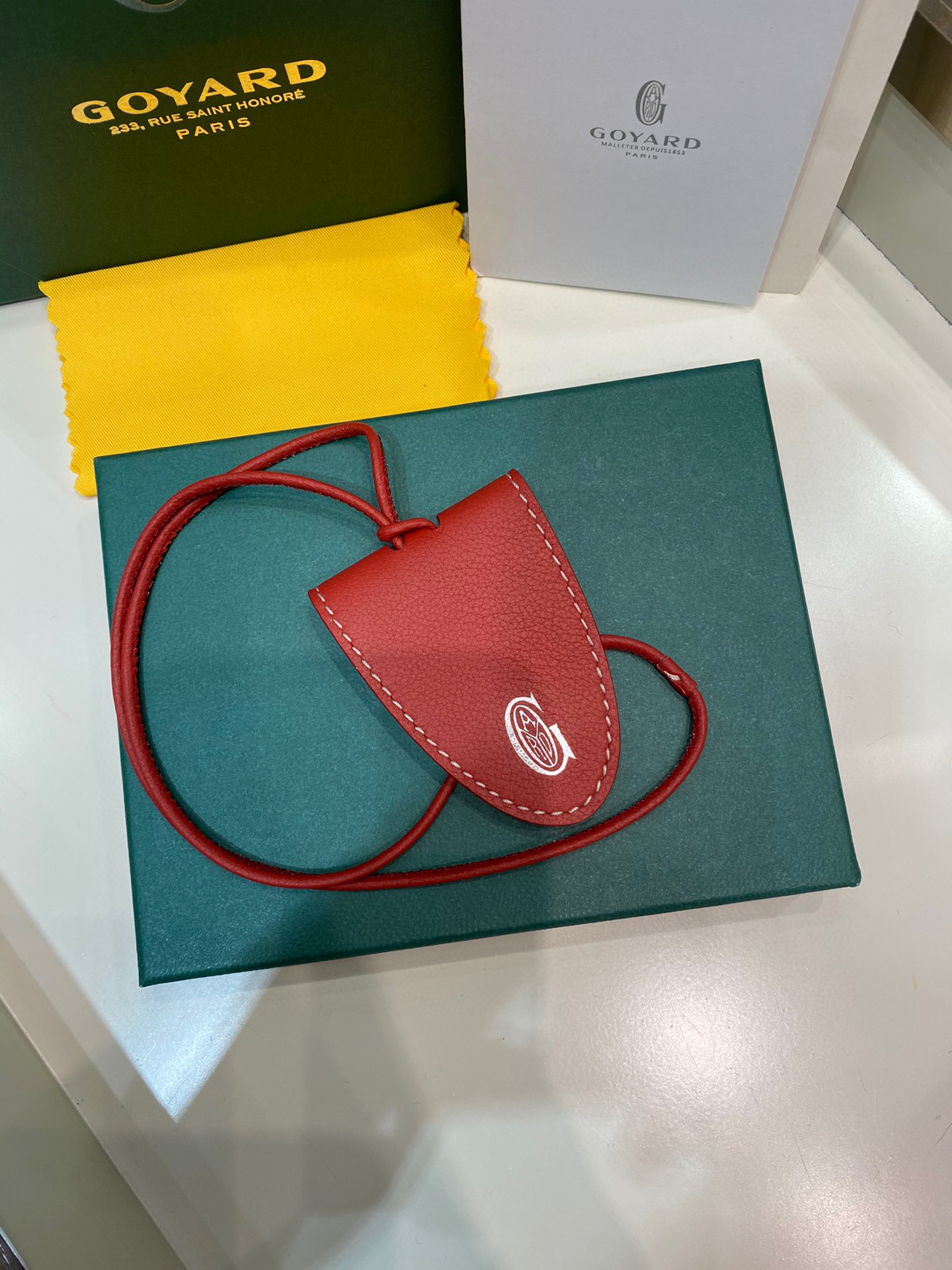 고야드 GOYARD 백클립 백참