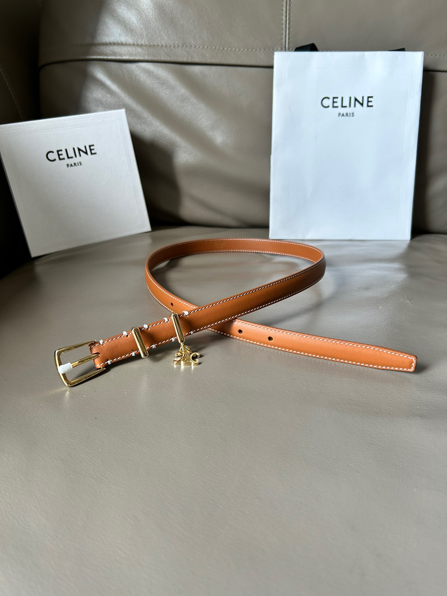셀린느 CELINE 벨트 18mm