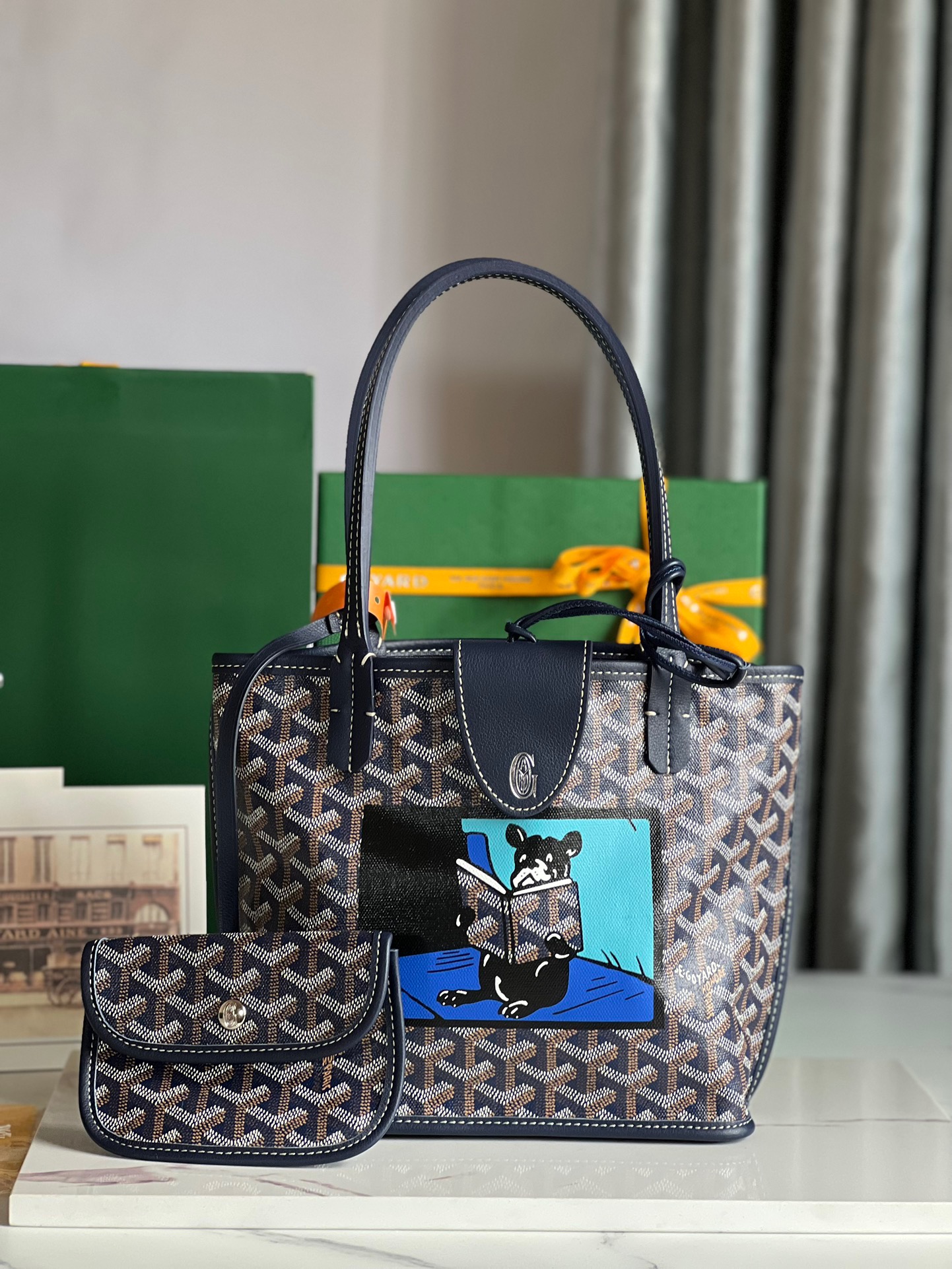 고야드 Goyard Anjou MINI 토트 백