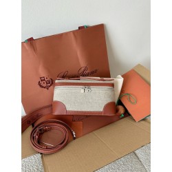 로로 피아나 Loro Piana L19 Extra pocket 탑 핸들백 19CM