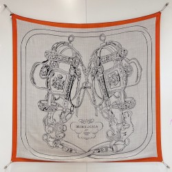 에르메스 Hermes 숄 Brides de Gala Applique Pique 140x140cm