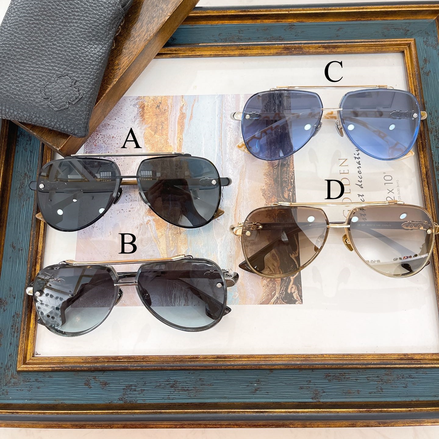 크롬하츠 Chrome Hearts CH8238 63口12-149