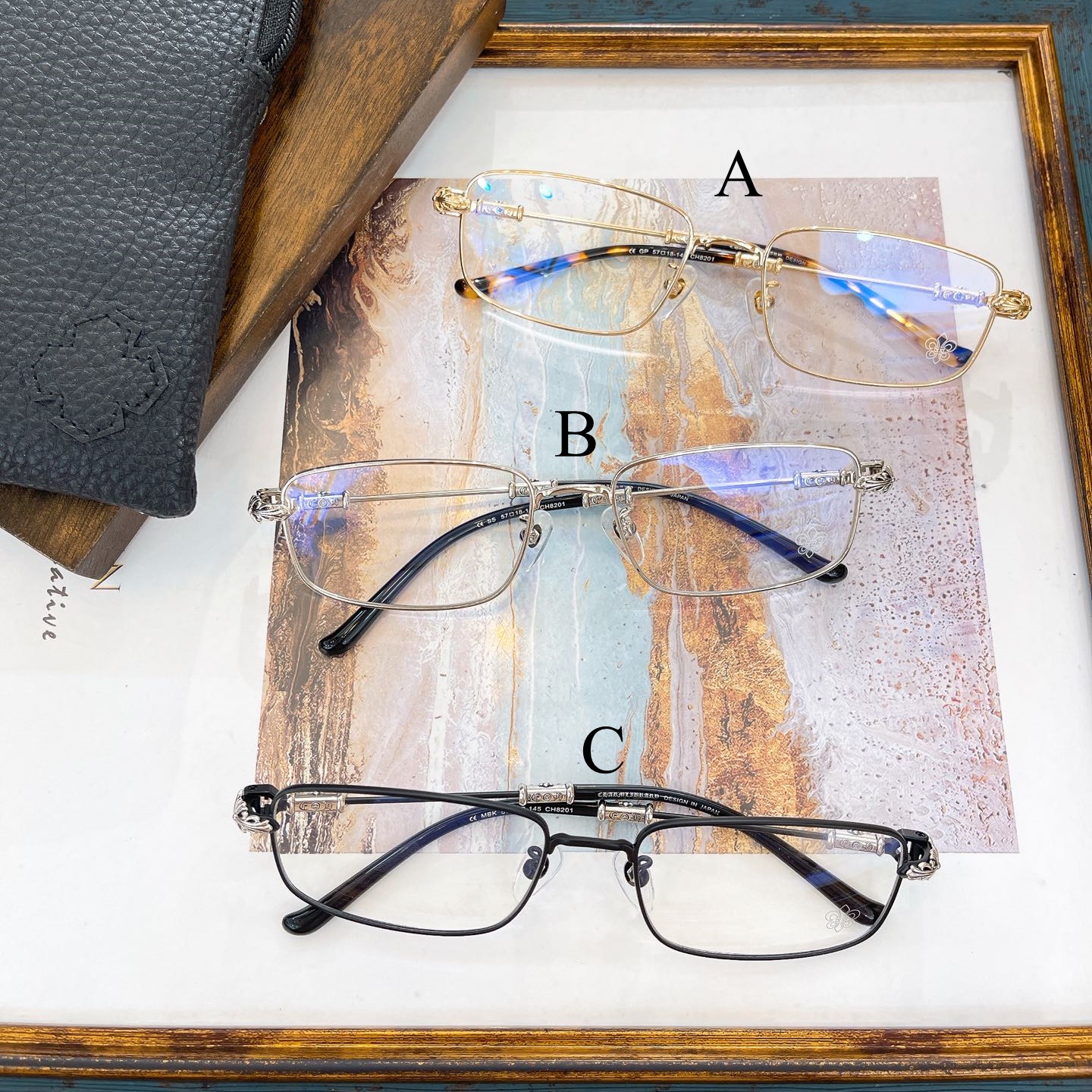 크롬하츠 Chrome Hearts CH8201 57口18-145