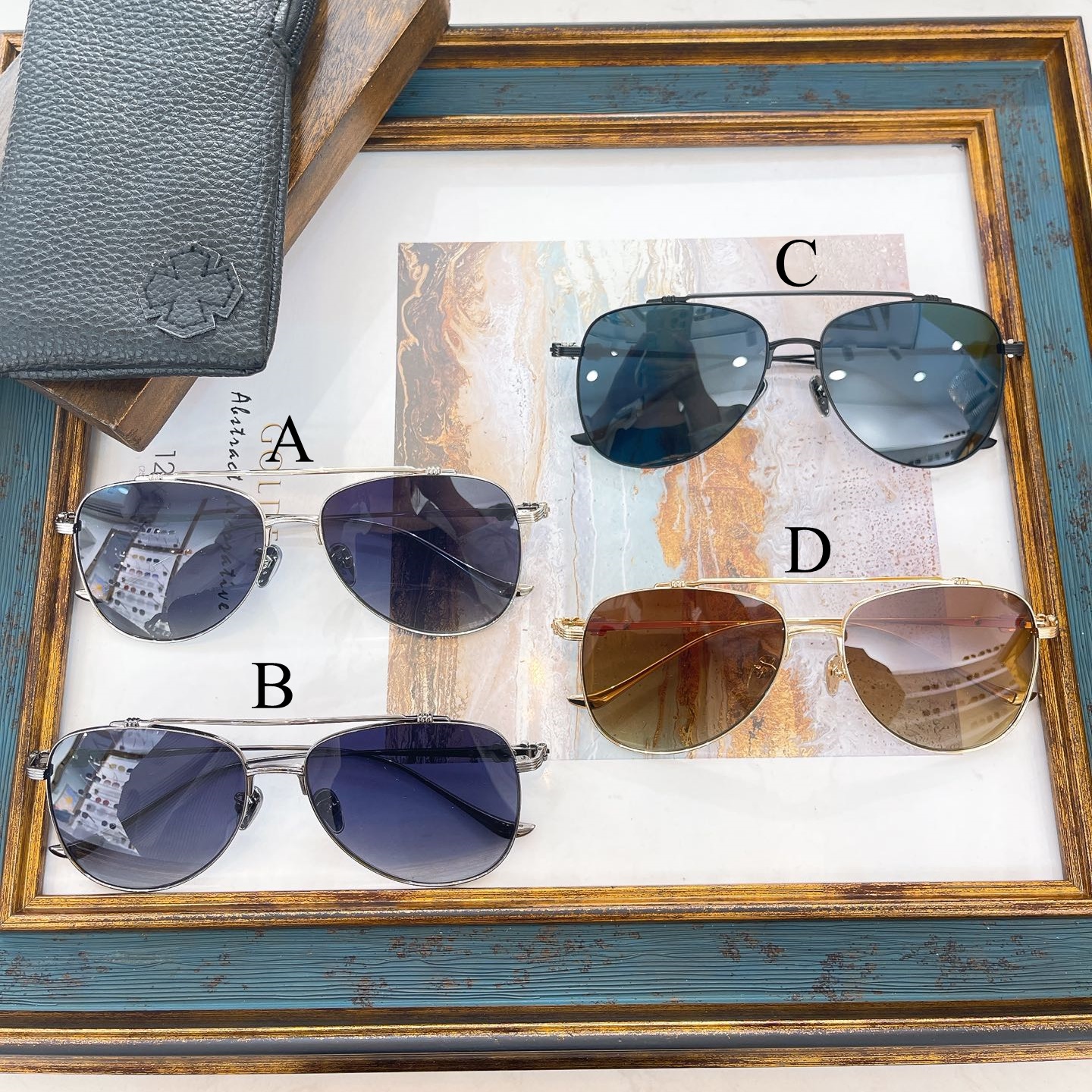 크롬하츠 Chrome Hearts CH8162 02 57口16-149