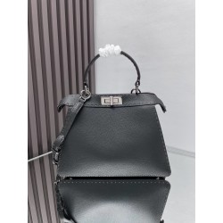 펜디 FENDI 290 PEEKABOO 탑 핸들백 33CM