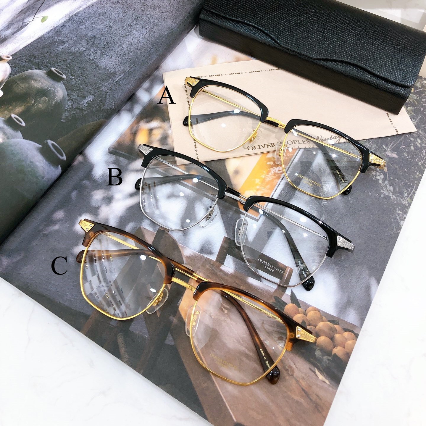 올리버 피플스 Oliver Peoples BANKS 50口19-142