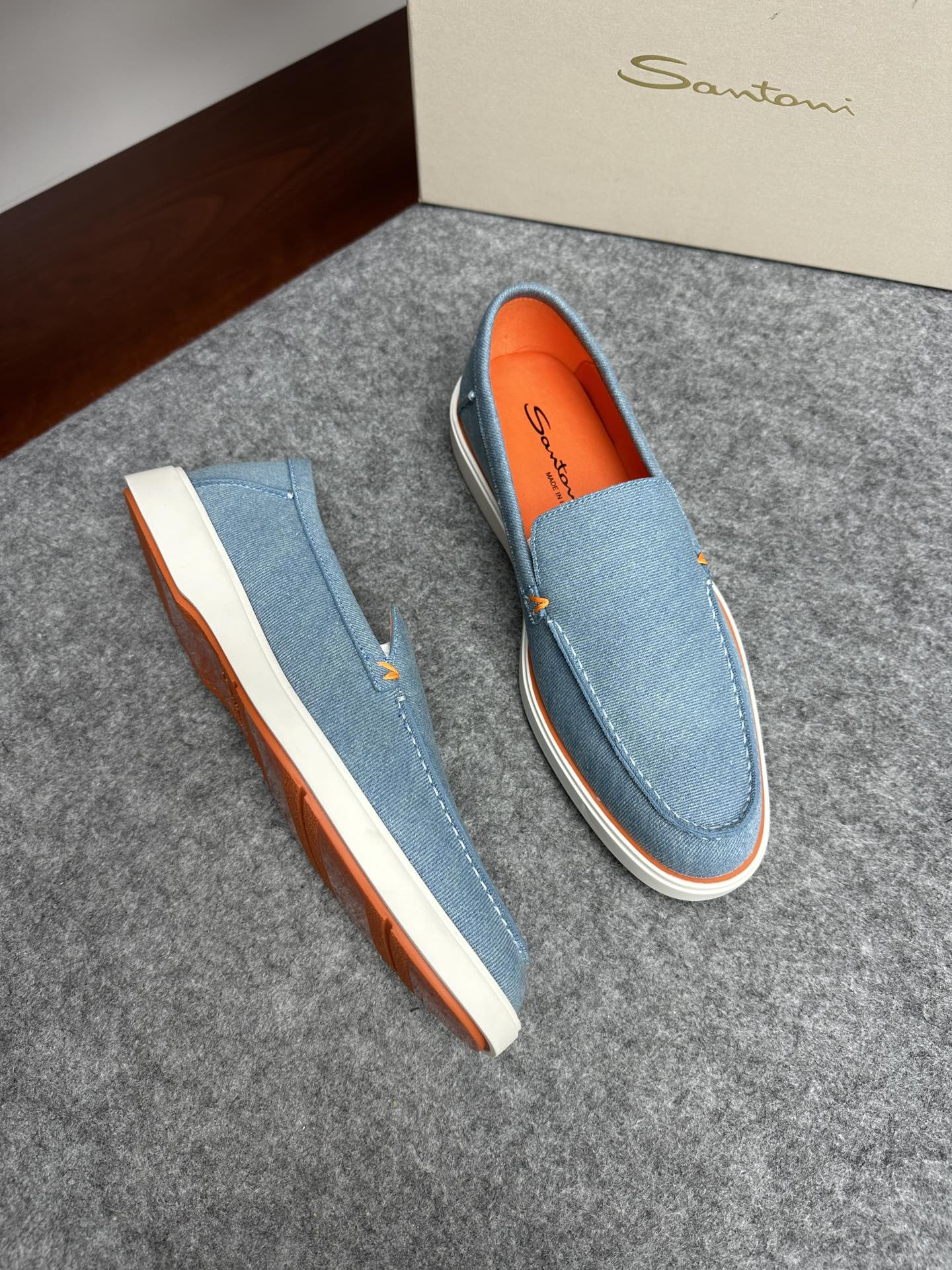 세인트토니 santoni 로퍼