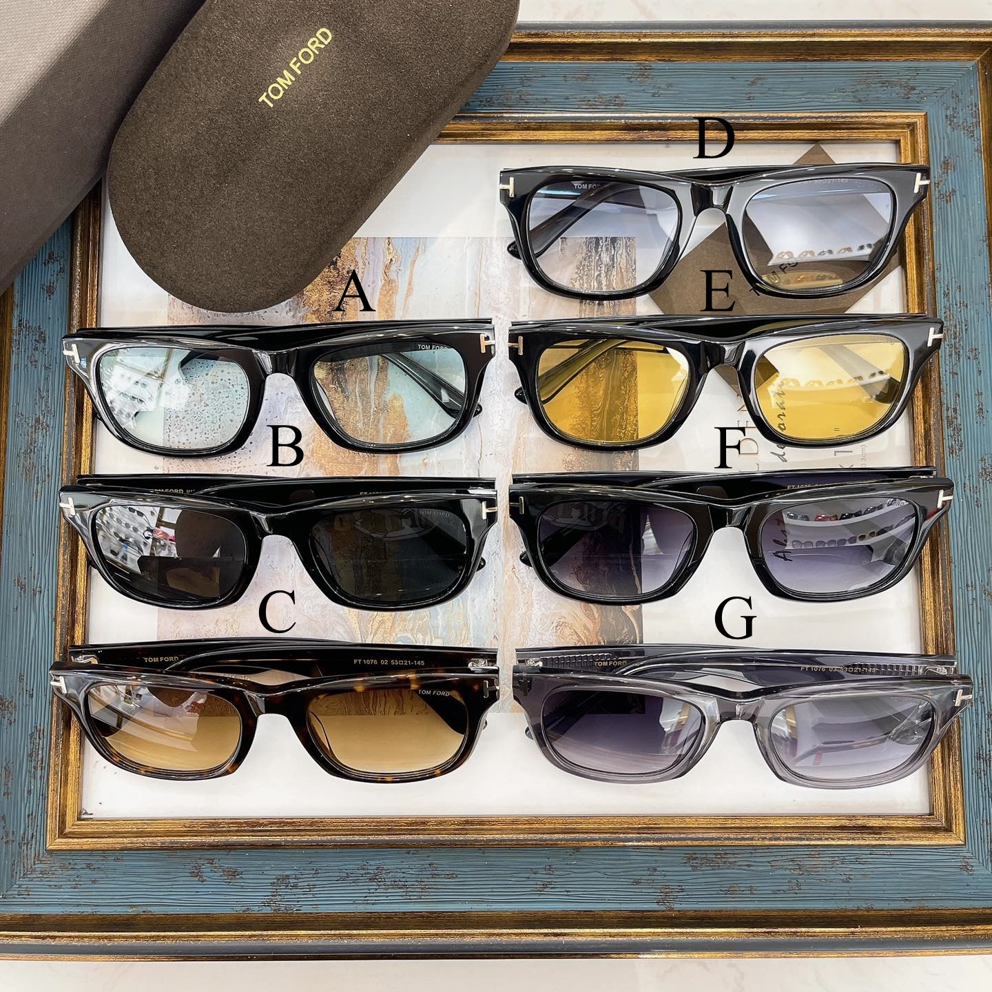 톰포드 Tom Ford TF 1076 53口21-145