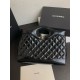 샤넬 CHANEL AS4854 24S 쇼핑백 샤이니 램스킨 & 골드 메탈 라이트 36CM