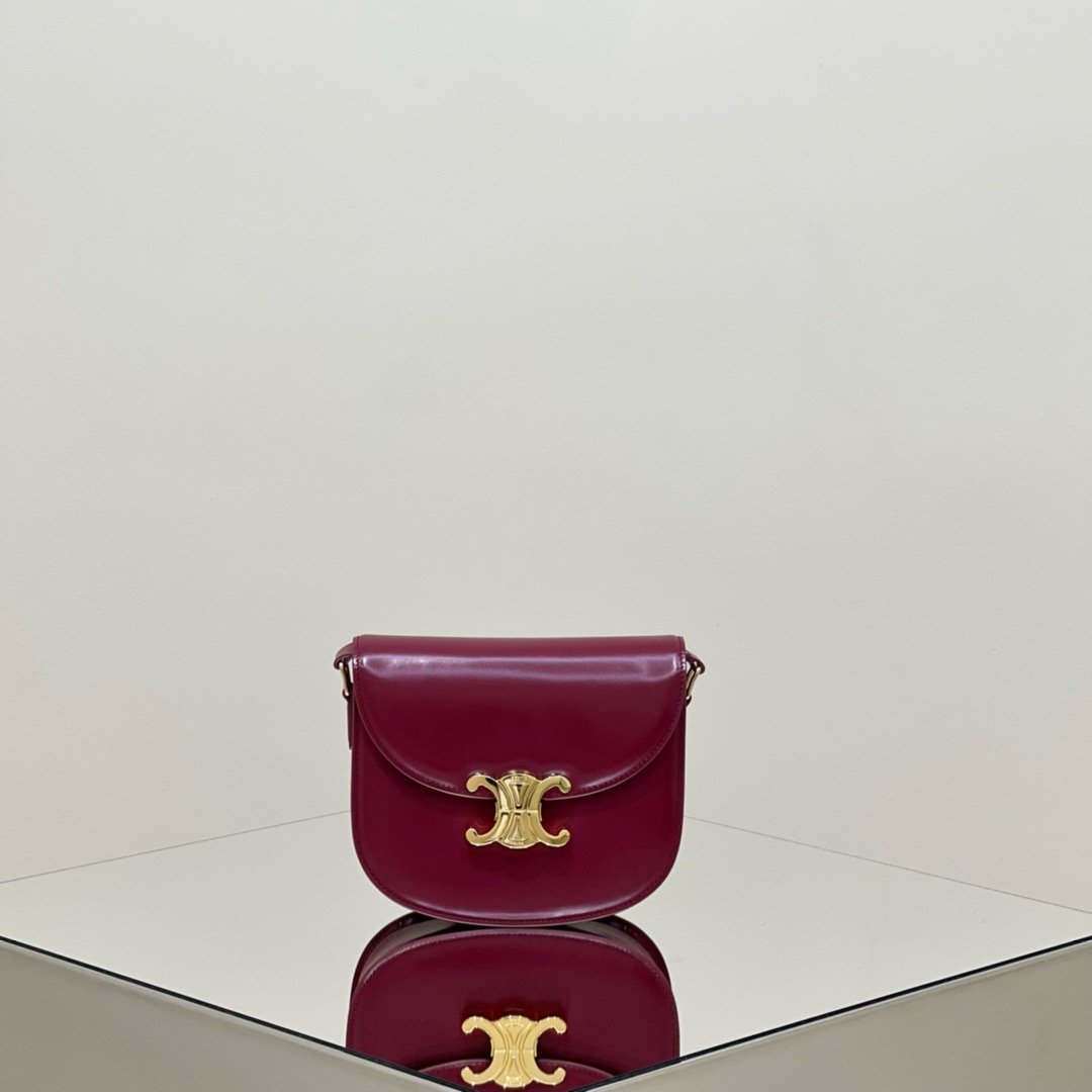 셀린느 Celine 110413 Teen Besace 베사체 클레아 샤이니 카프스킨 18.5CM