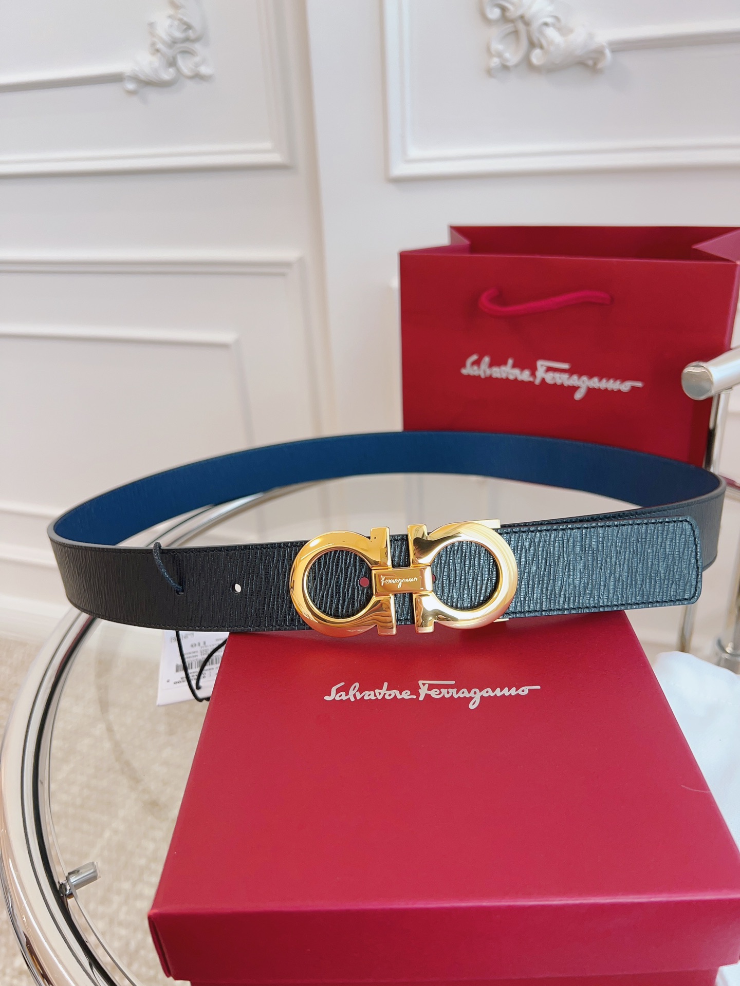 살바토레 페라가모 Salvatore Ferragamo 벨트 35mm