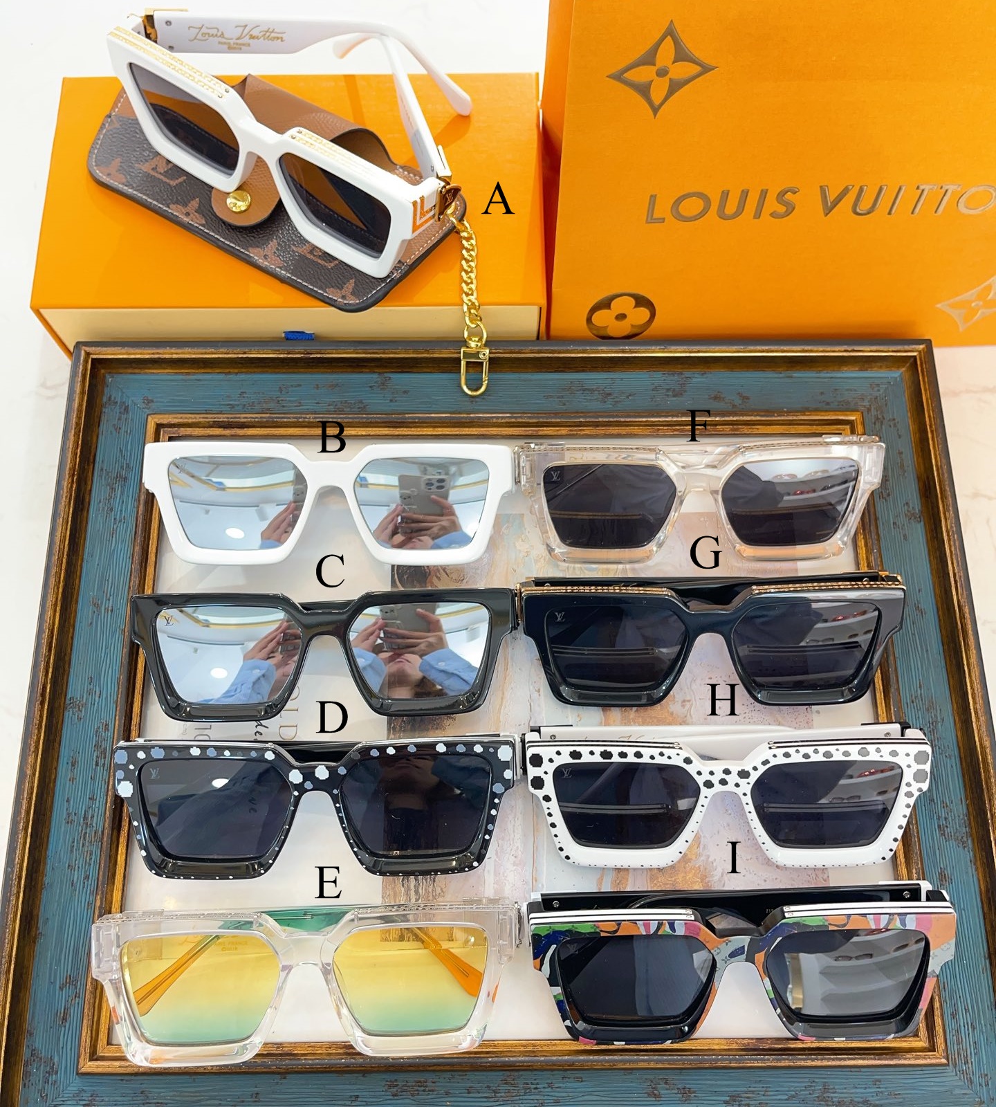 루이비통 Louis Vuitton Z1910E 58口17-145