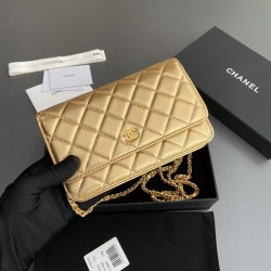 샤넬 Chanel AP0250 샤넬 클래식 체인 지갑 램스킨 20CM