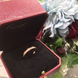 까르띠에 Cartier LOVE   러브  반지   핑크 골드