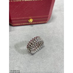 까르띠에 Cartier CLASH DE CARTIER 클래쉬 드 까르띠에 반지 화이트 골드 9.2mm