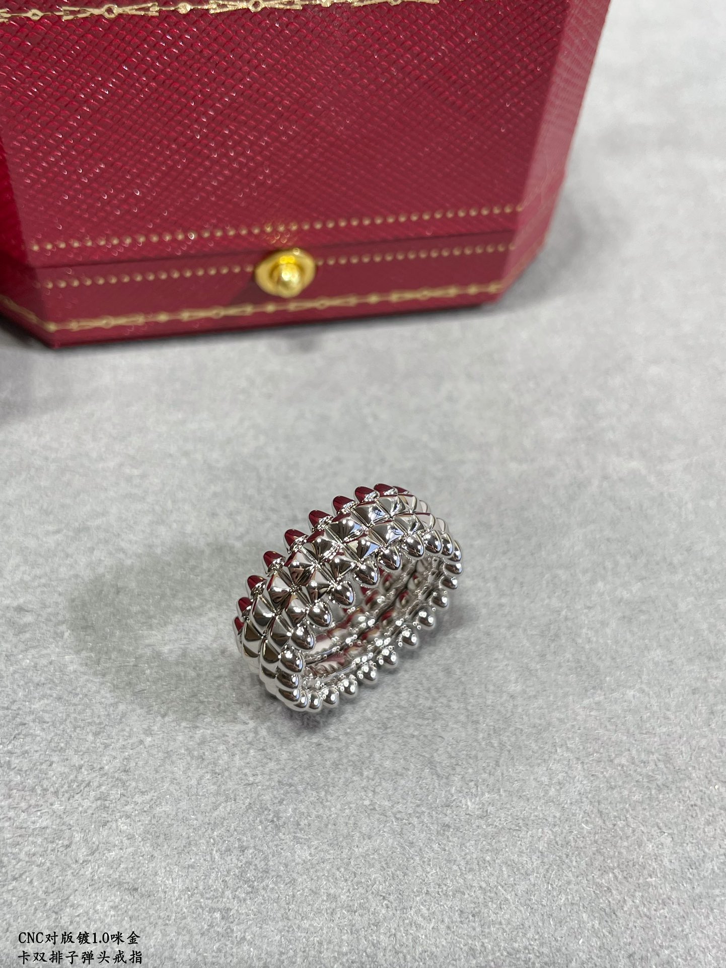 까르띠에 Cartier CLASH DE CARTIER 클래쉬 드 까르띠에 반지 화이트 골드 9.2mm