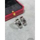 까르띠에 Cartier LOVE 러브 귀걸이 화이트 골드 5.7mm