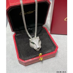 까르띠에 Cartier PANTHÈRE DE CARTIER 팬더 드 까 목걸이 화이트 골드 N7408238