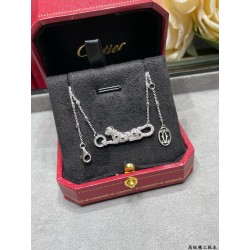 까르띠에 Cartier PANTHÈRE DE CARTIER 팬더 드 까 목걸이 화이트 골드