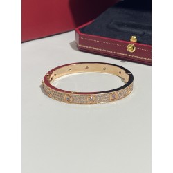 까르띠에 Cartier LOVE 러브 팔찌 핑크 골드