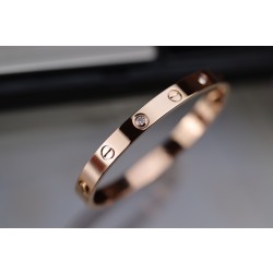 까르띠에 Cartier LOVE 러브 팔찌 핑크 골드 6.1mm B6069917