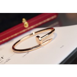 까르띠에 Cartier JUSTE UN CLOU 저스트 앵 끌루 브레이슬릿 팔찌 핑크 골드 3.5mm B6048117