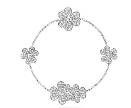 반클리프 Van Cleef & Arpels Alhambra 알함브라 Frivole 프리볼 브레이슬릿 팔찌 175mm VCARP6L700