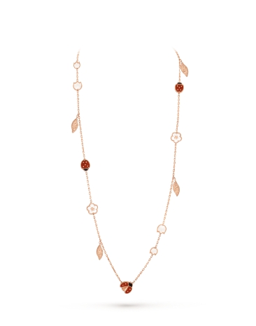 반클리프 Van Cleef & Arpels 럭키 스프링 Lucky Spring 목걸이   VCARP7RT00