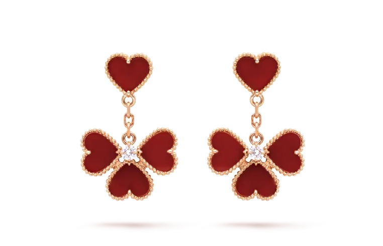 반클리프 Van Cleef & Arpels 스위트 하트  Sweet Hearts 귀걸이   VCARN5PP00